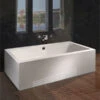 MTI MTI - Andrea 8A Sculpted 1 Side Bathtub (71.625X36)