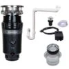 Mountain Plumbing Mountain Plumbing - Single Bowl Deluxe Kitchen Sink Package - Extended Flange -Plumb Tile MTSINK1DE