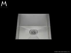 Mila Mila - Flatiron Single Bowl Under Mount - 20 X 15 Satin Brushed SS