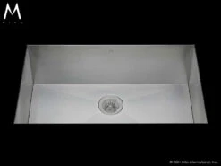 Mila Mila - Flatiron Single Bowl Under Mount - 31 X 18.5 Satin Brushed SS