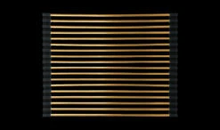 Mila Mila - Workstation Roll Up Grid - Gold