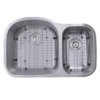 Nantucket Sinks Nantucket Sinks - 31.5 Inch 70/30 Double Bowl Undermount Stainless Steel Kitchen Sink, 16 Gauge 2 Nantucket Sinks Nantucket Sinks - 31.5 Inch 70/30 Double Bowl Undermount Stainless Steel Kitchen Sink, 16 Gauge -Plumb Tile NS3121 16 1