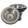 Nantucket Sinks Nantucket Sinks - Basket Strainer Kitchen Drain For Fireclay Sinks 1 Nantucket Sinks Nantucket Sinks - Basket Strainer Kitchen Drain For Fireclay Sinks -Plumb Tile NS35L EXT