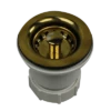 Nantucket Sinks Nantucket Sinks - 2.75 Inch Junior Duo Bar Sink Drain In Polished Brass