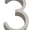 Linnea - 5 Inch High Address Number 3 -Plumb Tile NUMH5 3