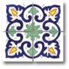 Ceramic Tile Trends - South Beach - Pool Tile (set Of 4) 3 Inch X 3 Inch Each -Plumb Tile PBSB