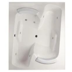 Hydro Systems Hydro Systems - Penthouse 7260 Gel Coat Bathtub 15 Hydro Systems Hydro Systems - Penthouse 7260 Gel Coat Bathtub -Plumb Tile PEN7260GWP WHI