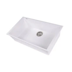 Nantucket Sinks Nantucket Sinks - Large Single Bowl Undermount Granite Composite White