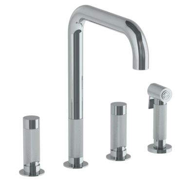 Watermark Watermark - Tod 4 Hole Kitchen Set With Side Spray 3 Watermark Watermark - Tod 4 Hole Kitchen Set With Side Spray