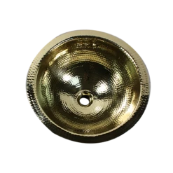 Nantucket Sinks Nantucket Sinks - 13 Inch Hand Hammered Brass Round Undermount Bar Room Sink