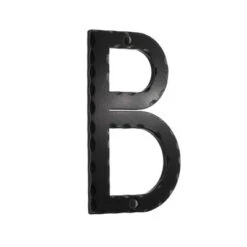 Beslagsboden - Smedbo House Letter B In Black Wrought Iron