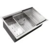 Nantucket Sinks Nantucket Sinks - 32 Inch Professional Prep Station Undermount St. Kitchen Sink W/ Accessories