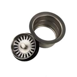 Nantucket Sinks Nantucket Sinks - Sink 3.5 Inch Extended Flange Disposal Kitchen Drain In Brushed Stainless