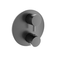 Baril Baril - Zip B66 Trim Only For Thermostatic Pressure Balanced Shower Control Valve With 3-way Diverter -Plumb Tile T66 9531 00 KM