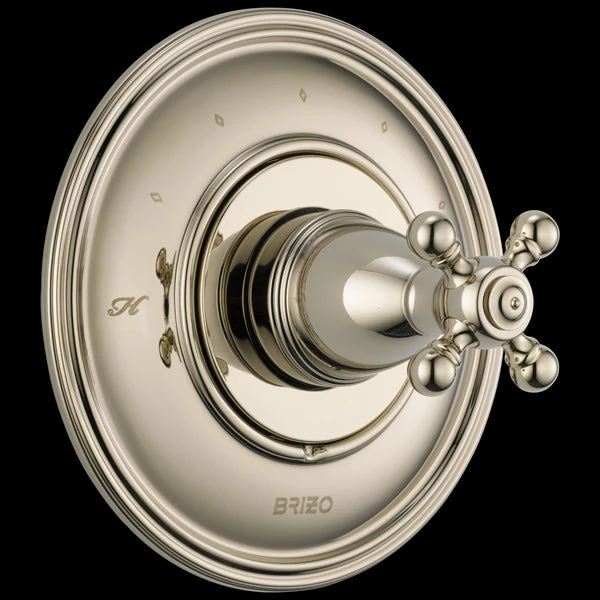 Brizo - Traditional Sensori Thermostatic Valve Trim - Cross 4 Brizo - Traditional Sensori Thermostatic Valve Trim - Cross - Image 2