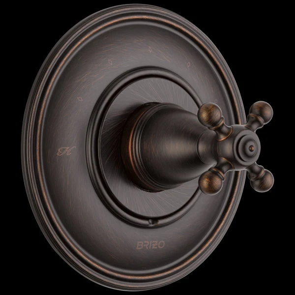 Brizo - Traditional Sensori Thermostatic Valve Trim - Cross 6 Brizo - Traditional Sensori Thermostatic Valve Trim - Cross - Image 4