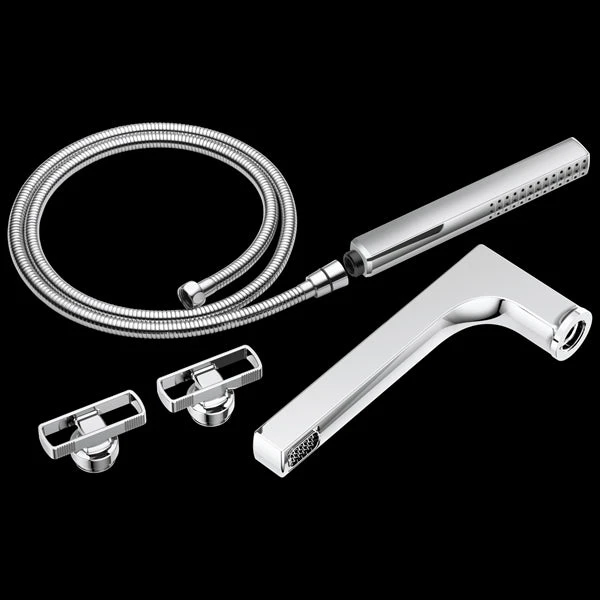 Brizo Brizo - Kintsu Two-Handle Tub Filler Trim Kit With Knob Handles 3 Brizo Brizo - Kintsu Two-Handle Tub Filler Trim Kit With Knob Handles