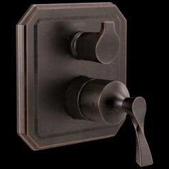 Brizo - Virage Pressure Balance Valve With Integrated 6-Function Diverter Trim -Plumb Tile T75P630 RB B1