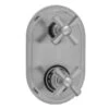 Jaclo Jaclo - Oval Plate With Hex Cross Thermostatic Valve With Hex Cross Built-in 2-Way Or 3-Way Diverter/Volume Controls (J-TH34-686 / J-TH34-687 / J-TH34-688 / J-TH34-689) 2 Jaclo Jaclo - Oval Plate With Hex Cross Thermostatic Valve With Hex Cross Built-in 2-Way Or 3-Way Diverter/Volume Controls (J-TH34-686 / J-TH34-687 / J-TH34-688 / J-TH34-689) -Plumb Tile T9585 TRIM JACLO Catalog Picture