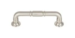Top Knobs Top Knobs - Kent 3 3/4 Inch Center To Center Bar Pull -Plumb Tile TK1002BSN 48