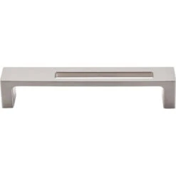Top Knobs Top Knobs - Modern Metro Slot 5 Inch Center To Center Bar Pull -Plumb Tile TK266BSN 709