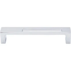Top Knobs Top Knobs - Modern Metro Slot 5 Inch Center To Center Bar Pull -Plumb Tile TK266PC