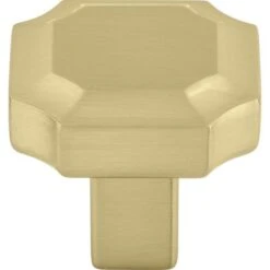 Top Knobs - Davenport 1 1/4 Inch Length Geometric Knob -Plumb Tile TK3020HB 0
