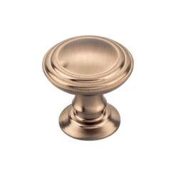 Top Knobs - Reeded 1 1/4 Inch Diameter Round Knob -Plumb Tile TK320HB