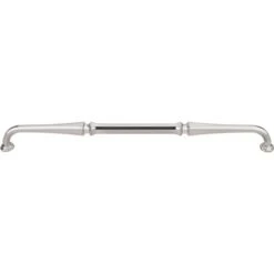 Top Knobs Top Knobs - Chalet 12 Inch Center To Center Bar Pull 10 Top Knobs Top Knobs - Chalet 12 Inch Center To Center Bar Pull -Plumb Tile TK345BSN 933