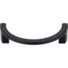 Top Knobs Top Knobs - Half Circle Open 3 1/2 Inch Center To Center Finger Pull 1 Top Knobs Top Knobs - Half Circle Open 3 1/2 Inch Center To Center Finger Pull -Plumb Tile TK53BLK 530