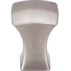 Top Knobs - Glacier 3/4 Inch Length Square Knob -Plumb Tile TK550BSN