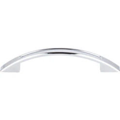 Top Knobs Top Knobs - Tango Cut Out 3 3/4 Inch Center To Center Bar Pull -Plumb Tile TK618PC