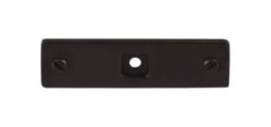 Top Knobs - Channing Backplate -Plumb Tile TK741SAB