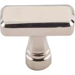 Top Knobs - Kingsbridge 1 3/8 Inch Length Rectangle Knob -Plumb Tile TK850PN