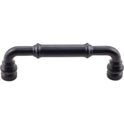 Top Knobs Top Knobs - Brixton 3 3/4 Inch Center To Center Bar Pull -Plumb Tile TK883BLK