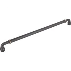Top Knobs Top Knobs - Brixton 18 Inch Center To Center Appliance Pull -Plumb Tile TK891UM 0