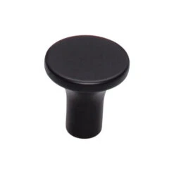 Top Knobs - Marion 1 Inch Diameter Round Knob -Plumb Tile TK911BLK