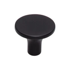 Top Knobs - Marion 1 1/4 Inch Diameter Round Knob 11 Top Knobs - Marion 1 1/4 Inch Diameter Round Knob -Plumb Tile TK913BLK
