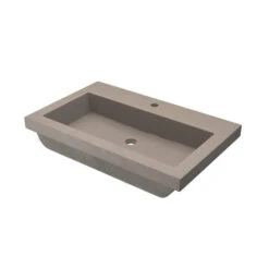 Native Trails Native Trails - Trough 3019 NativeStone Rectangular Bathroom Sink -Plumb Tile Trough 3019 Concrete Bathroom Sink Earth NSL3019 E SILO ANGLE