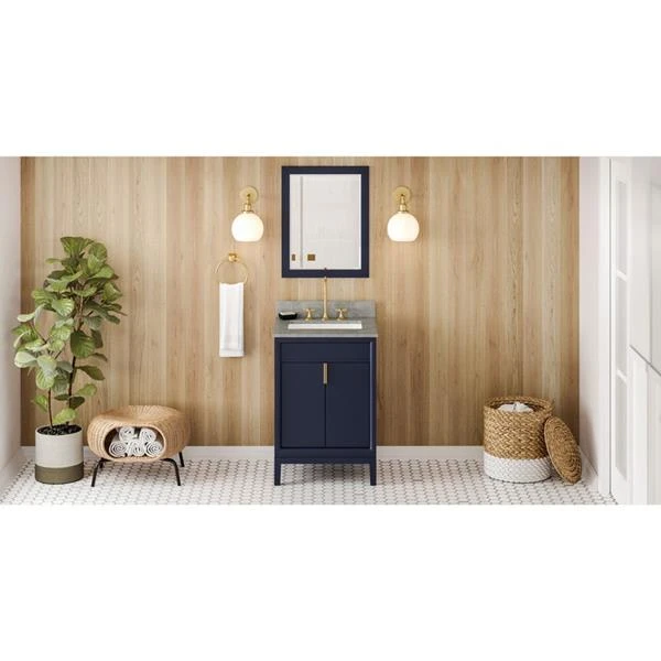 Jeffrey Alexander Jeffrey Alexander - 24 Inch Theodora Vanity With Vanity Top And Undermount Rectangle Bowl 11 Jeffrey Alexander Jeffrey Alexander - 24 Inch Theodora Vanity With Vanity Top And Undermount Rectangle Bowl - Image 9