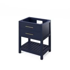 Jeffrey Alexander Jeffrey Alexander - 30 Inch Wavecrest Single Sink Free Standing Vanity Cabinet - Less Vanity Top 9 Jeffrey Alexander Jeffrey Alexander - 30 Inch Wavecrest Single Sink Free Standing Vanity Cabinet - Less Vanity Top -Plumb Tile VN2WAV 30 BL NT