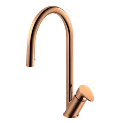 Hamat Hamat - Wave Single Function Hidden Pull Down Kitchen Faucet -Plumb Tile WAPD 1000 RG