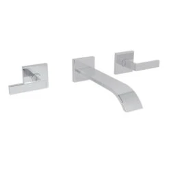 Rohl - Wave Wall Mount Lavatory Faucet Trim