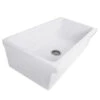 Nantucket Sinks Nantucket Sinks - 36-Inch Decorative Apron Farmhouse Fireclay Sink -Plumb Tile Yarmouth 36W 3