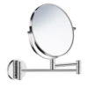 Beslagsboden Beslagsboden - Wall Mount Make-Up Mirror X7 Magnification - Chrome -Plumb Tile Z628