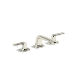Kallista - Per Se Sink Faucet, Low Spout, Lever Handles -Plumb Tile aad73372 rgb