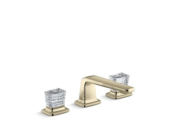 Kallista - Per Se Decorative Sink Faucet, Low Spout, Saint-Louis Clear Crystal Knob Handles 6 Kallista - Per Se Decorative Sink Faucet, Low Spout, Saint-Louis Clear Crystal Knob Handles - Image 4