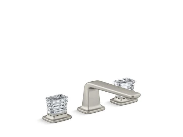 Kallista - Per Se Decorative Sink Faucet, Low Spout, Saint-Louis Clear Crystal Knob Handles 4 Kallista - Per Se Decorative Sink Faucet, Low Spout, Saint-Louis Clear Crystal Knob Handles - Image 2