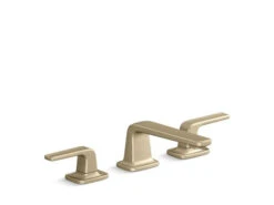 Kallista - Per Se Sink Faucet, Low Spout, Lever Handles -Plumb Tile aae33607 rgb