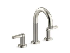 Kallista - Vir Stil Sink Faucet, Lever Handles -Plumb Tile aaf18042 rgb